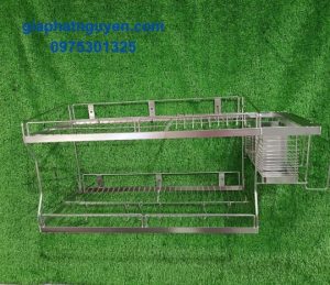 Kệ Chén INOX LA Đa Năng Nhiều Kích Thước Inox 201 - Gia Phát Nguyên